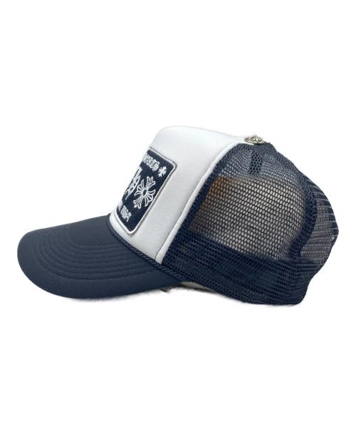 CHROME HEARTS（クロムハーツ）CHROME HEARTS (クロムハーツ) トラッカーキャップ ブラック×ホワイト サイズ:-の古着・服飾アイテム