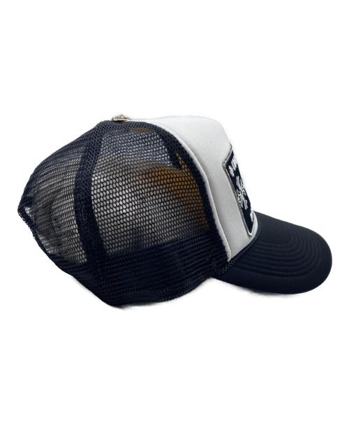 CHROME HEARTS（クロムハーツ）CHROME HEARTS (クロムハーツ) トラッカーキャップ ブラック×ホワイト サイズ:-の古着・服飾アイテム