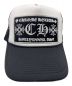CHROME HEARTS (クロムハーツ) トラッカーキャップ ブラック×ホワイト サイズ:-：32800円