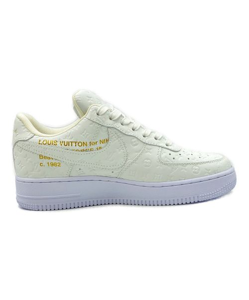 LOUIS VUITTON（ルイ ヴィトン）LOUIS VUITTON (ルイ ヴィトン) NIKE (ナイキ) AIR FORCE 1 LOW ”VIRGIL ABLOH” ホワイト サイズ:7の古着・服飾アイテム