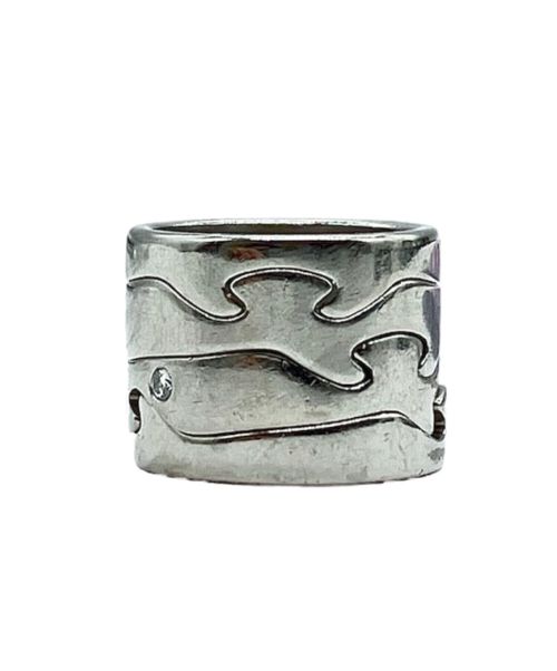 Georg Jensen（ジョージジェンセン）Georg Jensen (ジョージジェンセン) フュージョン FUSION ダイヤ リング サイズ:10号の古着・服飾アイテム