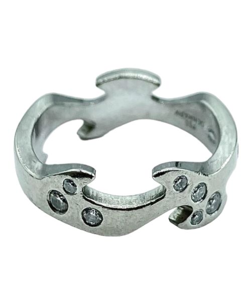 Georg Jensen（ジョージジェンセン）Georg Jensen (ジョージジェンセン) フュージョン FUSION ダイヤ リング サイズ:10号の古着・服飾アイテム