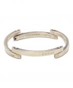 GUCCIグッチ）の古着「シルバーブレスレット」