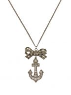 CHANELシャネル）の古着「アンカー リボン モチーフ ネックレス」