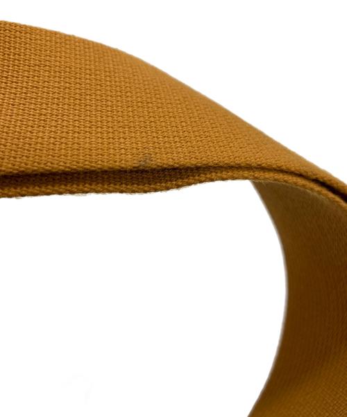 HERMES（エルメス）HERMES (エルメス) ゲタ/シルバー金具/シェーブル/キャラメル/U刻印 キャラメルの古着・服飾アイテム