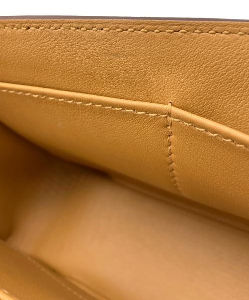 HERMES（エルメス）HERMES (エルメス) ゲタ/シルバー金具/シェーブル/キャラメル/U刻印 キャラメルの古着・服飾アイテム