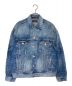 BALENCIAGA（バレンシアガ）の古着「LARGE FIT JACKET ロゴデニムジャケット」