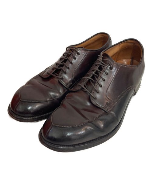 Alden（オールデン）Alden (オールデン) Vチップシューズ ブラウン サイズ:6 1/2の古着・服飾アイテム