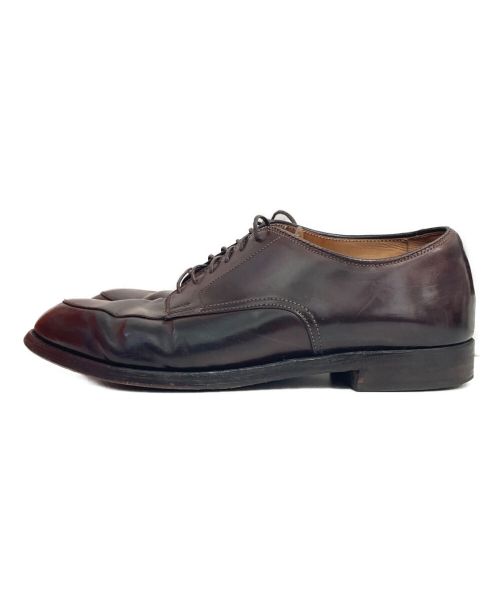 Alden（オールデン）Alden (オールデン) Vチップシューズ ブラウン サイズ:6 1/2の古着・服飾アイテム