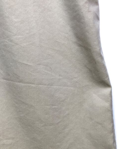 dunhill（ダンヒル）dunhill (ダンヒル) コットンシルクトレンチコート ベージュ サイズ:Lの古着・服飾アイテム