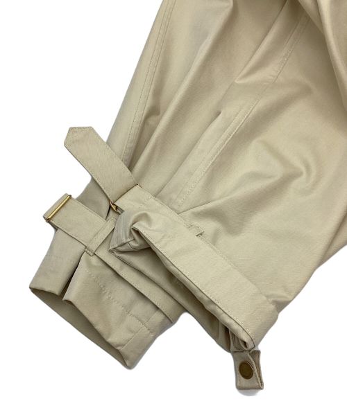 dunhill（ダンヒル）dunhill (ダンヒル) コットンシルクトレンチコート ベージュ サイズ:Lの古着・服飾アイテム