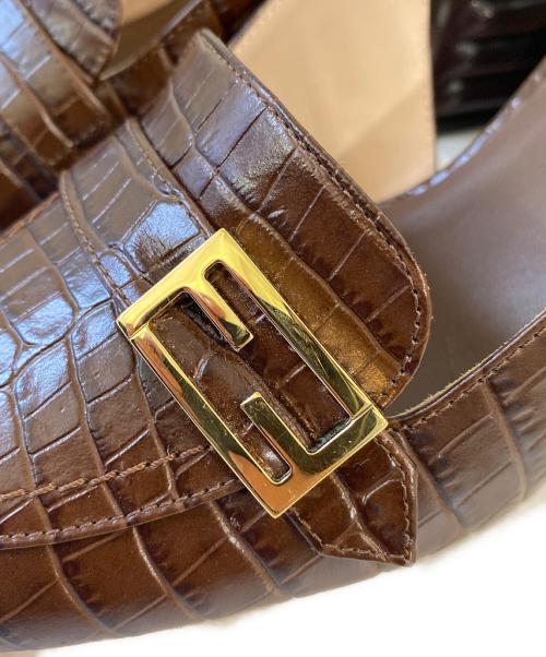 FENDI（フェンディ）FENDI (フェンディ) チャンキーソールローファー ブラウン サイズ:36の古着・服飾アイテム