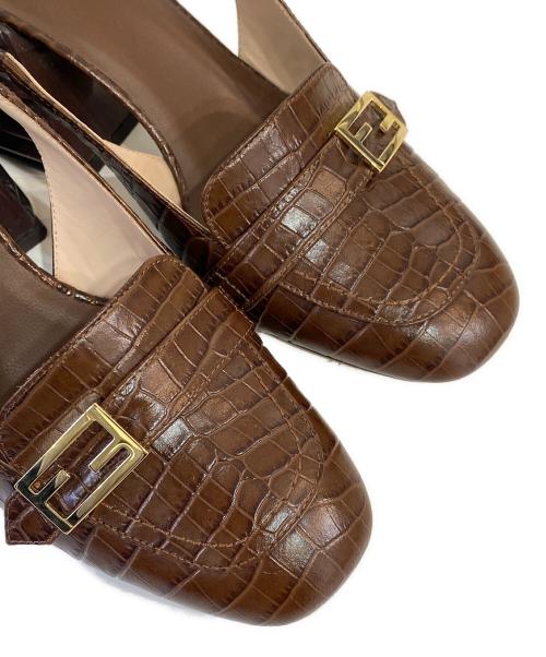 FENDI（フェンディ）FENDI (フェンディ) チャンキーソールローファー ブラウン サイズ:36の古着・服飾アイテム