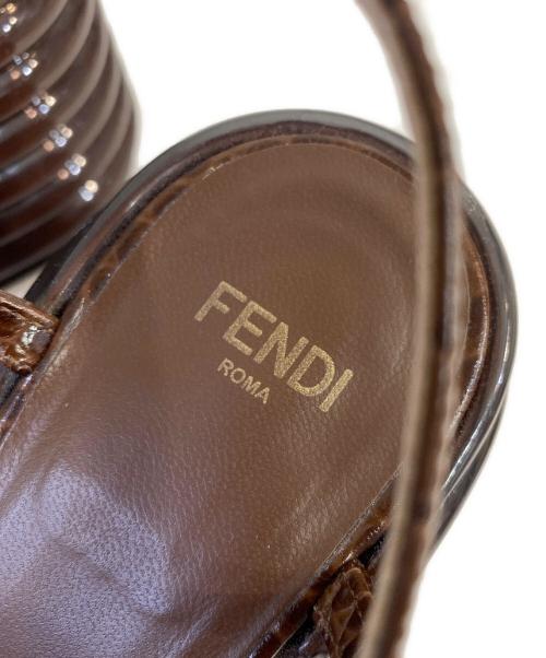 FENDI（フェンディ）FENDI (フェンディ) チャンキーソールローファー ブラウン サイズ:36の古着・服飾アイテム
