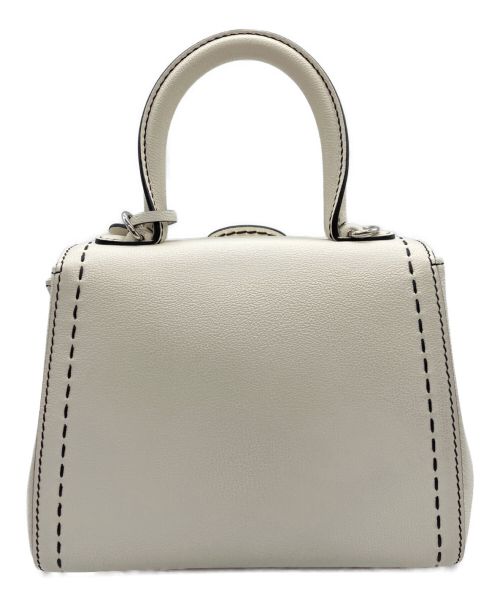 DELVAUX（デルヴォー）DELVAUX (デルヴォー) Brillant Mini Surpique ホワイト サイズ:MINIの古着・服飾アイテム