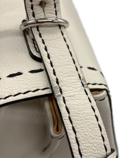 DELVAUX（デルヴォー）DELVAUX (デルヴォー) Brillant Mini Surpique ホワイト サイズ:MINIの古着・服飾アイテム