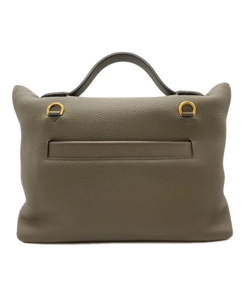HERMES（エルメス）HERMES (エルメス) ヴァンキャトル 29/ゴールド金具/トゴ/オリーブ/Y刻印 オリーブ サイズ:29の古着・服飾アイテム