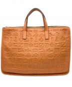 LOEWEロエベ）の古着「アナグラムハンドバッグ」｜ブラウン