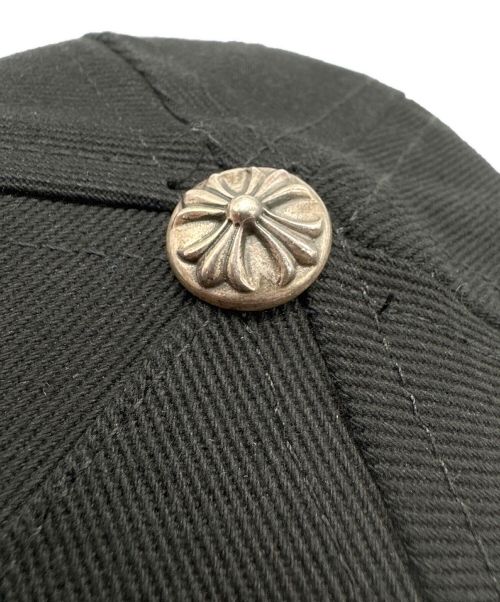 CHROME HEARTS（クロムハーツ）CHROME HEARTS (クロムハーツ) ロゴスナップバックキャップ ブラック サイズ:調整可能の古着・服飾アイテム