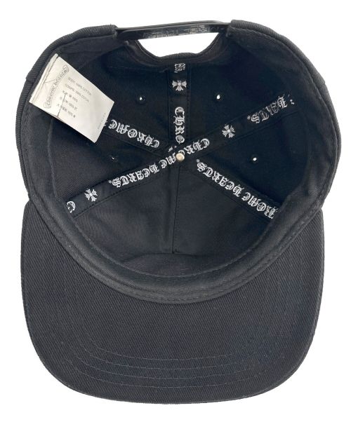 CHROME HEARTS（クロムハーツ）CHROME HEARTS (クロムハーツ) ロゴスナップバックキャップ ブラック サイズ:調整可能の古着・服飾アイテム