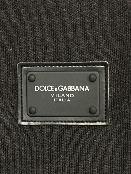 DOLCE & GABBANA（ドルチェ＆ガッバーナ）DOLCE & GABBANA (ドルチェ＆ガッバーナ) LOGO Hoodie グレー サイズ:50の古着・服飾アイテム