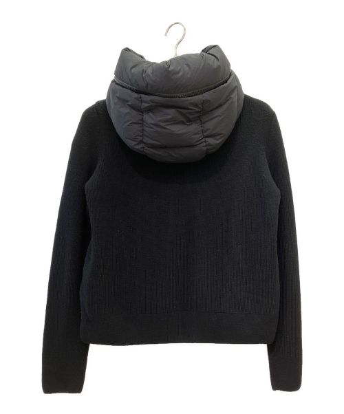 MONCLER（モンクレール）MONCLER (モンクレール) MAGLIONE TRICOT CARDIGAN/ダウン ブラック サイズ:XSの古着・服飾アイテム