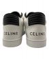 中古・古着 CELINE (セリーヌ) レザーミッドカットスニーカー ホワイト サイズ:40：59800円