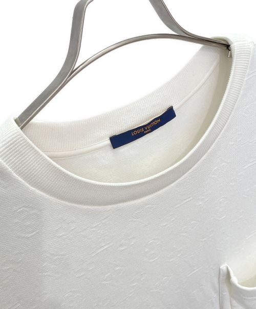 LOUIS VUITTON（ルイ ヴィトン）LOUIS VUITTON (ルイ ヴィトン) シグネチャー3DポケットモノグラムTシャツ ホワイト サイズ:Lの古着・服飾アイテム