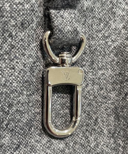 LOUIS VUITTON（ルイ ヴィトン）LOUIS VUITTON (ルイ ヴィトン) テーパードウールパンツ グレー サイズ:40の古着・服飾アイテム