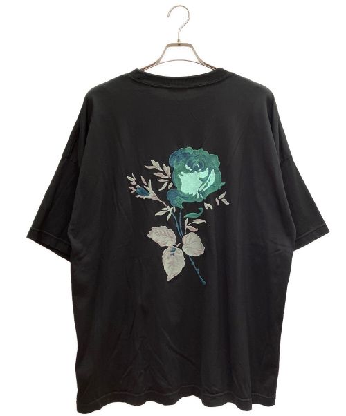 Christian Dior（クリスチャン ディオール）Christian Dior (クリスチャン ディオール) バック刺繍ロゴプリントTシャツ ブラック サイズ:Lの古着・服飾アイテム