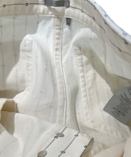 Christian Dior（クリスチャン ディオール）Christian Dior (クリスチャン ディオール) デニムワークパンツ ホワイト サイズ:W31の古着・服飾アイテム