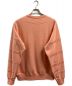 Christian Dior (クリスチャン ディオール) 袖オブリークラインスウェット サーモンピンク サイズ:M：79800円