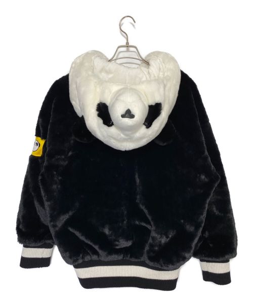 DOLCE & GABBANA（ドルチェ＆ガッバーナ）DOLCE & GABBANA (ドルチェ＆ガッバーナ) 呪術廻戦 (ジュジュツカイセン) パンダボアパーカー ブラック×ホワイト サイズ:Sの古着・服飾アイテム