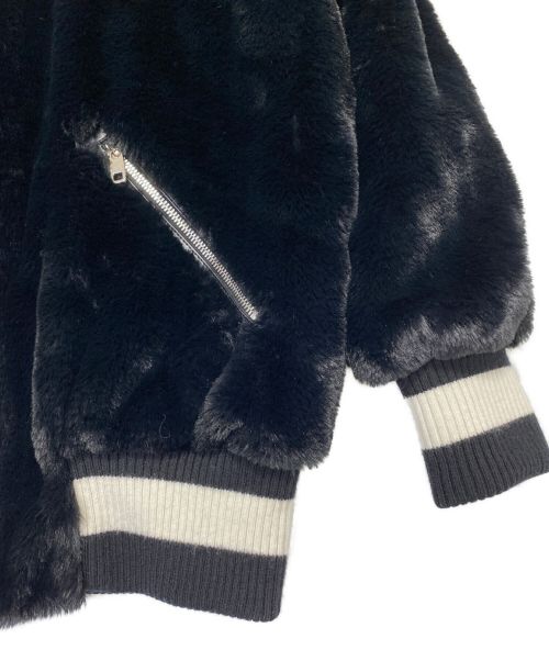 DOLCE & GABBANA（ドルチェ＆ガッバーナ）DOLCE & GABBANA (ドルチェ＆ガッバーナ) 呪術廻戦 (ジュジュツカイセン) パンダボアパーカー ブラック×ホワイト サイズ:Sの古着・服飾アイテム