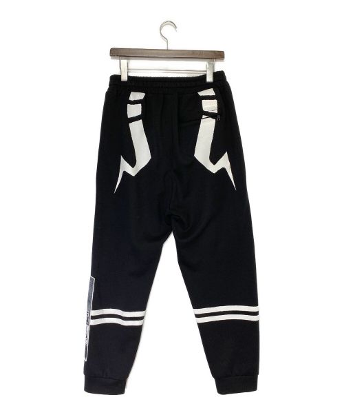 DOLCE & GABBANA（ドルチェ＆ガッバーナ）DOLCE & GABBANA (ドルチェ＆ガッバーナ) 呪術廻戦 (ジュジュツカイセン) スウェットパンツ ブラック×ホワイト サイズ:44の古着・服飾アイテム