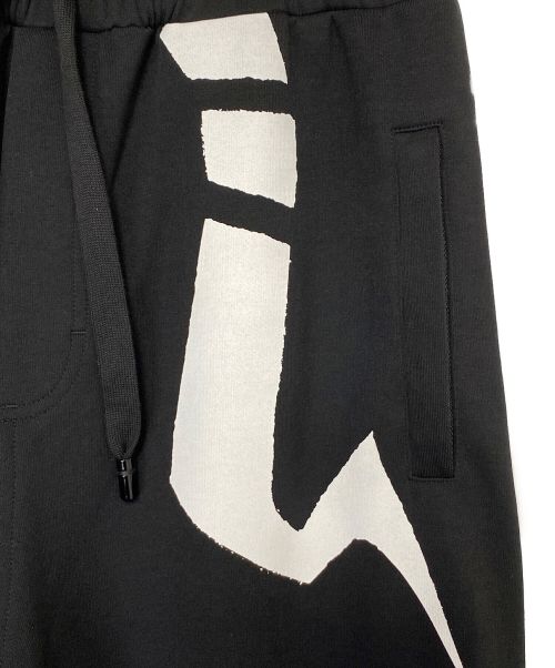 DOLCE & GABBANA（ドルチェ＆ガッバーナ）DOLCE & GABBANA (ドルチェ＆ガッバーナ) 呪術廻戦 (ジュジュツカイセン) スウェットパンツ ブラック×ホワイト サイズ:44の古着・服飾アイテム