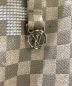 中古・古着 LOUIS VUITTON (ルイ ヴィトン) 総柄トラウザーパンツ グレー×ブラック サイズ:40：50000円