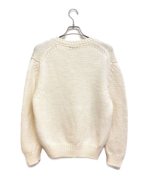 Christian Dior（クリスチャン ディオール）Christian Dior (クリスチャン ディオール) Vネックニット ベージュ サイズ:Mの古着・服飾アイテム