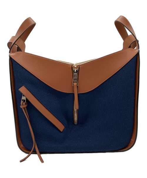 LOEWE（ロエベ）LOEWE (ロエベ) ハンモック スモール タン×ネイビー サイズ:スモールの古着・服飾アイテム