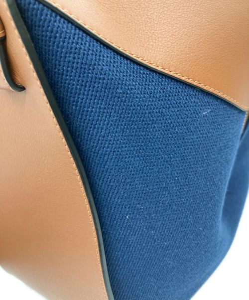 LOEWE（ロエベ）LOEWE (ロエベ) ハンモック スモール タン×ネイビー サイズ:スモールの古着・服飾アイテム