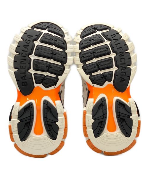 BALENCIAGA（バレンシアガ）BALENCIAGA (バレンシアガ) TRACK TRAINER ホワイト×オレンジ サイズ:24cm(US 6)の古着・服飾アイテム
