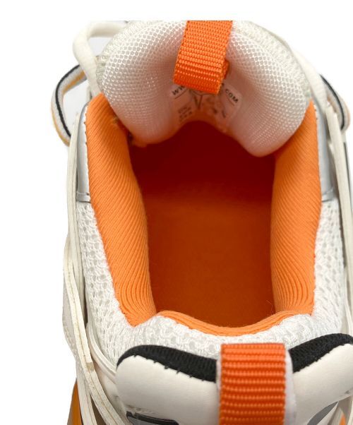 BALENCIAGA（バレンシアガ）BALENCIAGA (バレンシアガ) TRACK TRAINER ホワイト×オレンジ サイズ:24cm(US 6)の古着・服飾アイテム
