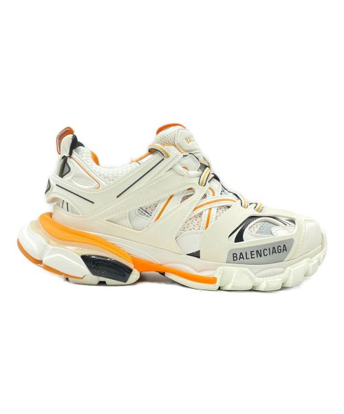 BALENCIAGA（バレンシアガ）BALENCIAGA (バレンシアガ) TRACK TRAINER ホワイト×オレンジ サイズ:24cm(US 6)の古着・服飾アイテム