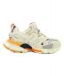 中古・古着 BALENCIAGA (バレンシアガ) TRACK TRAINER ホワイト×オレンジ サイズ:24cm(US 6)：57800円
