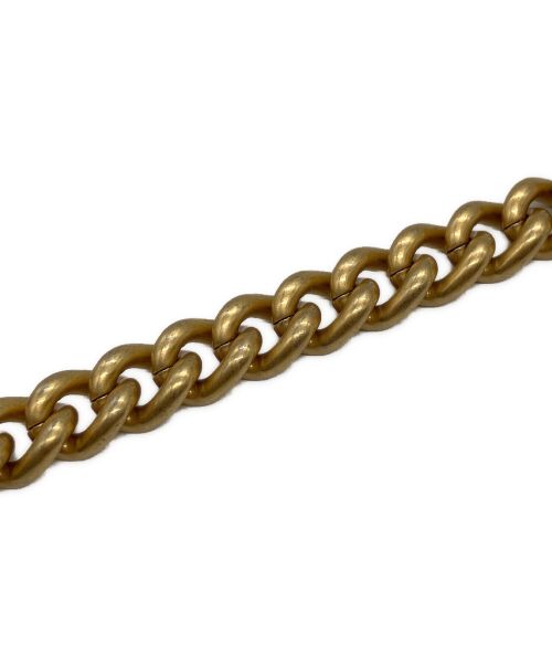 CHANEL（シャネル）CHANEL (シャネル) チェーンショルダーウォレット ブラック×ゴールドの古着・服飾アイテム