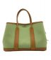 HERMES (エルメス) ガーデンパーティTPM グリーン×ブラウン サイズ:TPM：318000円
