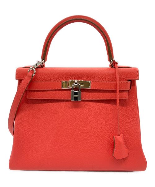 HERMES（エルメス）HERMES (エルメス) ケリー28 内縫い ピンク サイズ:28の古着・服飾アイテム