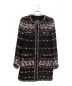 CHANEL（シャネル）の古着「ノーカラーツイードコート」｜ブラック