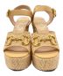 GUCCI (グッチ) ハイヒールサンダル ベージュ サイズ:36：54800円