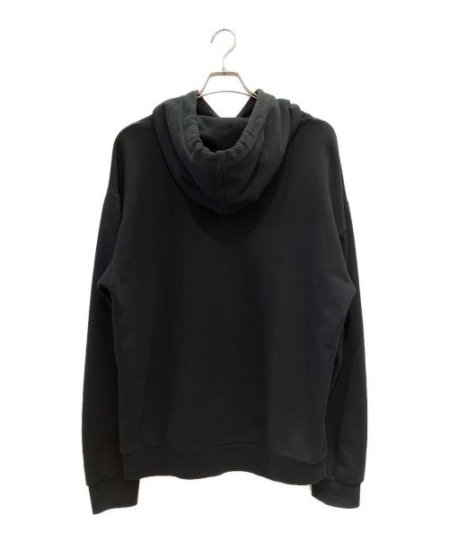 CELINE（セリーヌ）CELINE (セリーヌ) ロゴフーディー ブラック サイズ:Lの古着・服飾アイテム